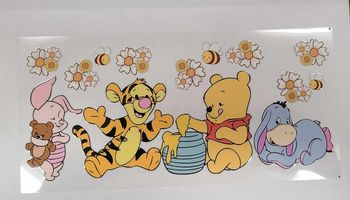 Uv Dtf Cup Wrap Pooh Baby Friends 6016