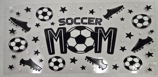 Uv Dtf Cup Wrap Soccer Mom 235