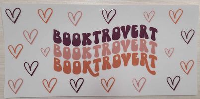 UV DTF Cup Wrap Booktrovert 327