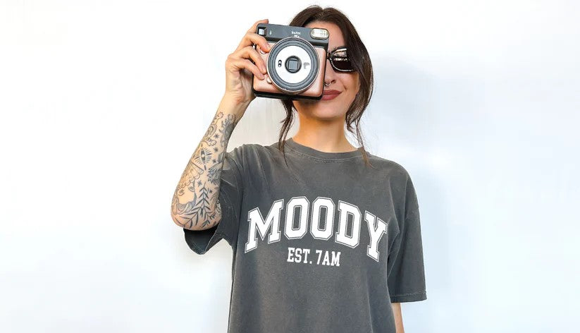 Short Sleeve T-Shirt Moody Est 7 AM 878