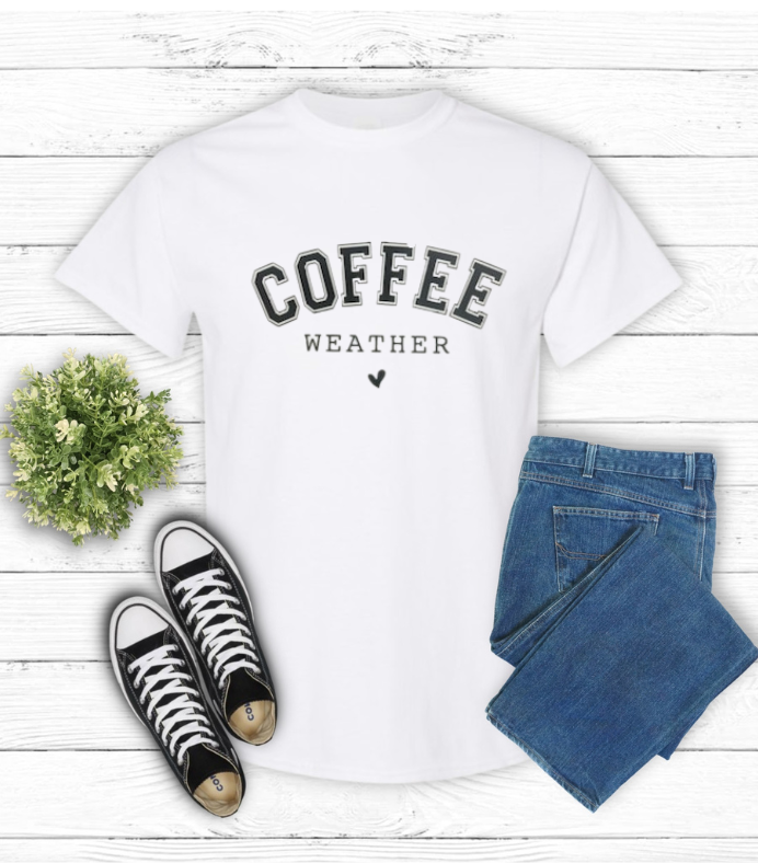 Short Sleeve T-Shirt Coffee Weather 1174