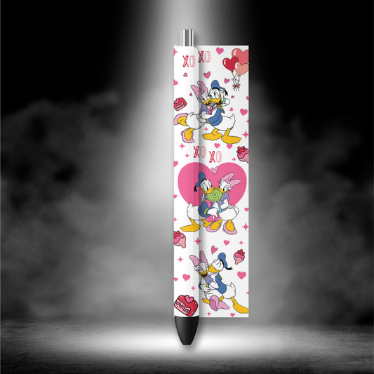 UVDTF Pen Wrap Duck Love 8010