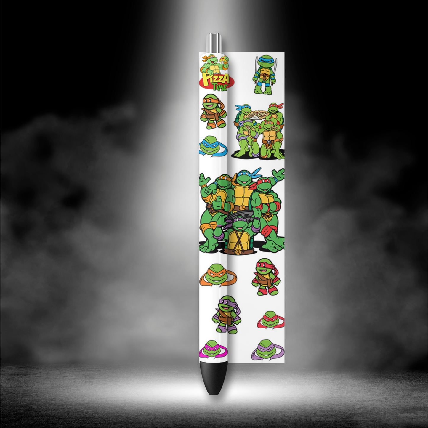 UVDTF Pen Wrap Pizza Time Turtles 8003