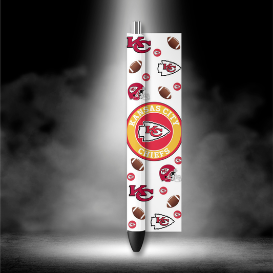 UVDTF Pen Wrap Arrowhead Football 8021