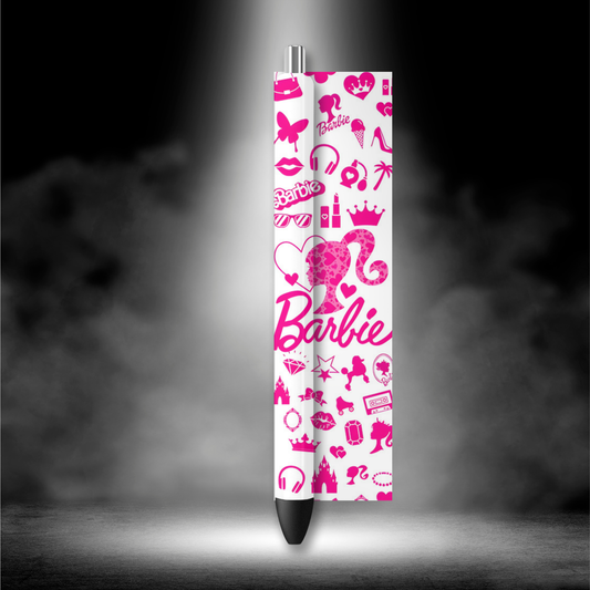 UVDTF Pen Wrap Pink doll 8016