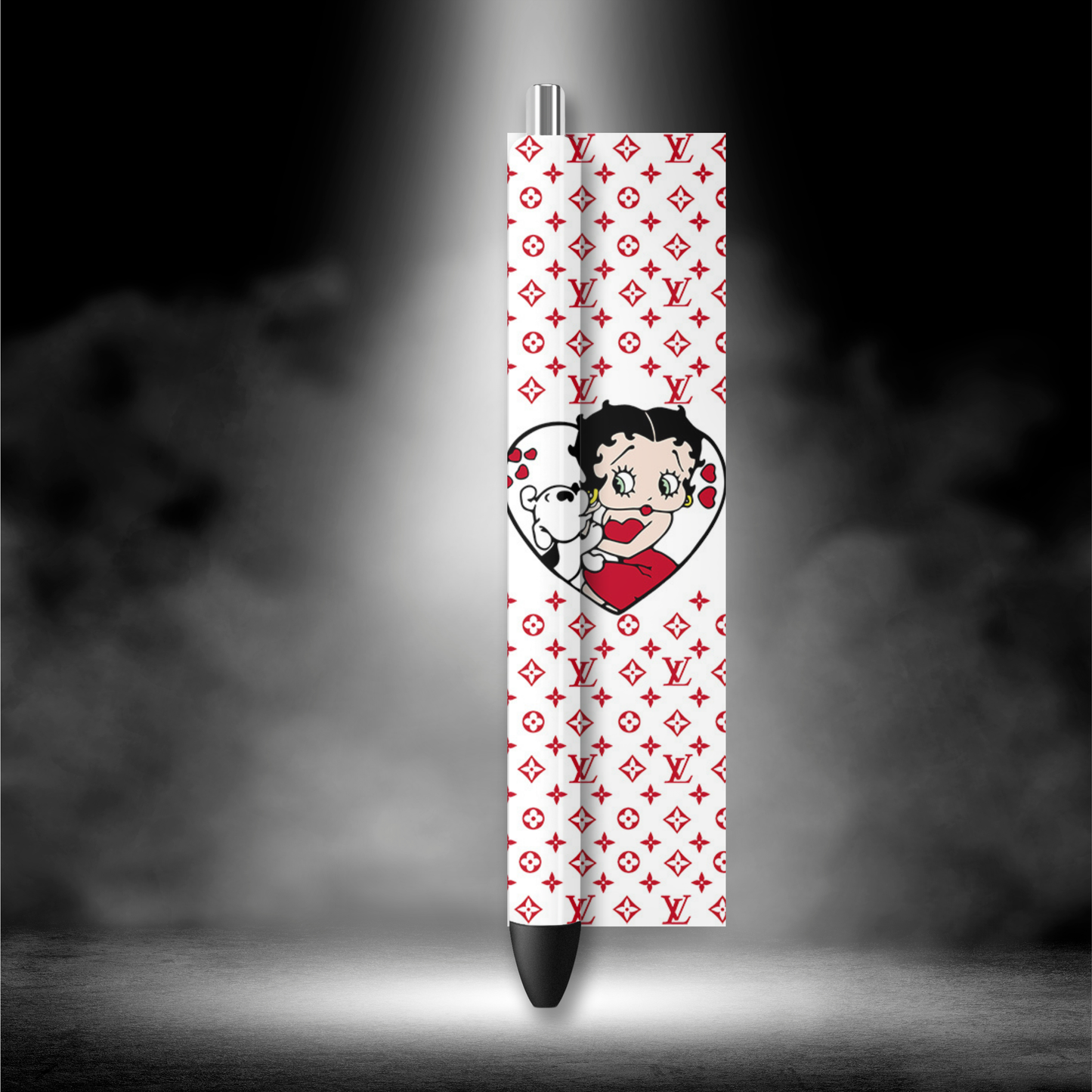 UVDTF Pen Wrap Red girl designer 8014