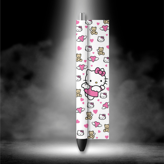 UVDTF Pen Wrap Kitty bears 8057