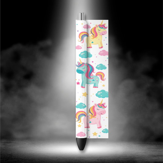 UVDTF Pen Wrap Unicorns 8024