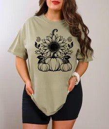 Short Sleeve T-Shirt Fall pumpkins