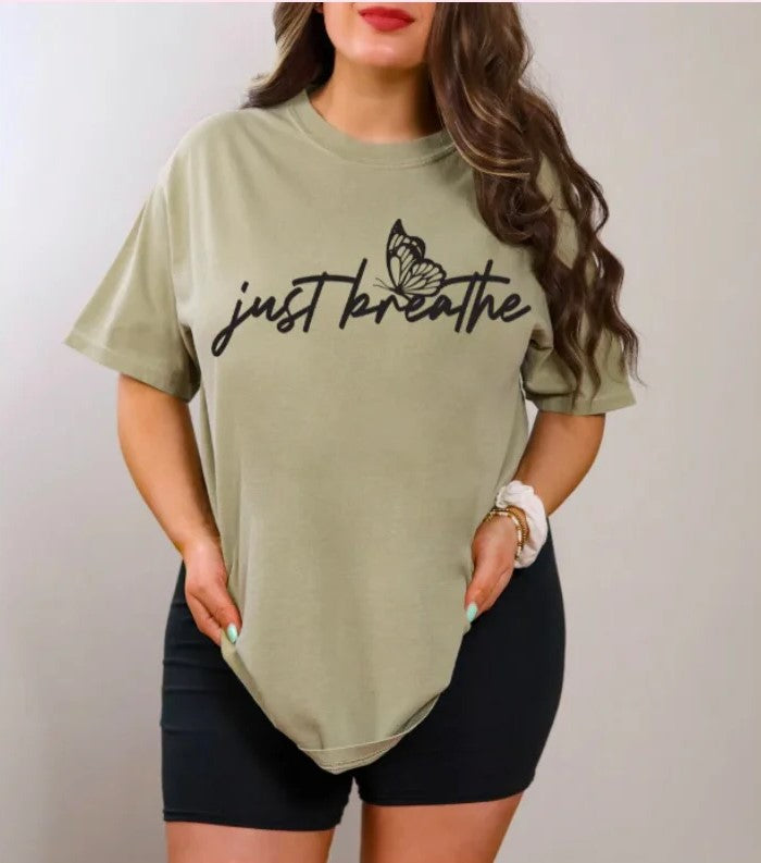 Short Sleeve T-Shirt Just Breathe 887