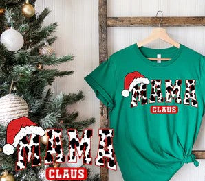 Short Sleeve T-Shirt Mama Claus