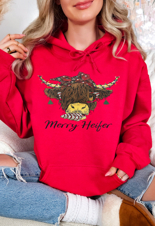 Hoodie Merry Heifer