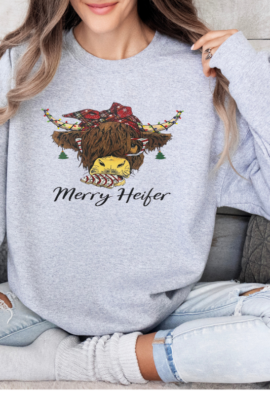 Crewneck Merry Heifer