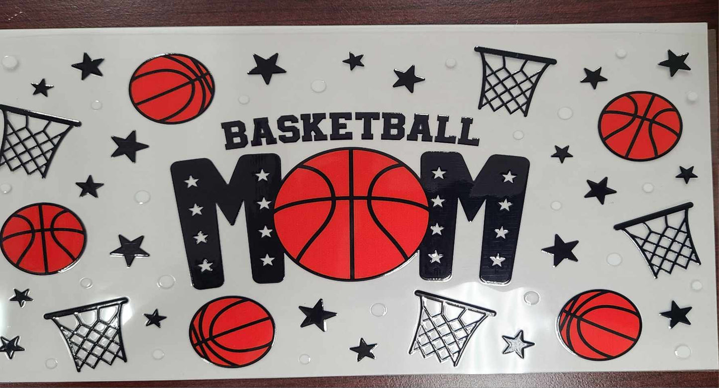 Uv Dtf Cup Wrap Basketball Mom 49