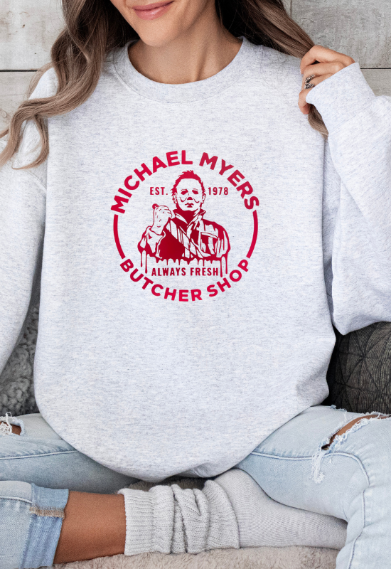 Crewneck Michael Myers Butcher Shop