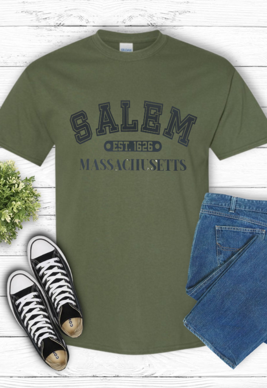 Short Sleeve T-Shirt Salem Massachusetts