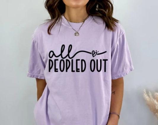 Short Sleeve T-Shirt All Peopled out 934