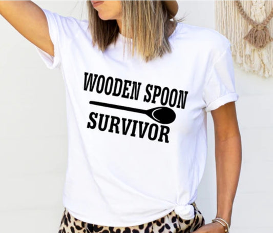 Short Sleeve T-Shirt Wooden Spoon Survivor 872