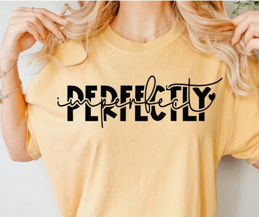 Short Sleeve T-Shirt Perfectly Imperfect 1008