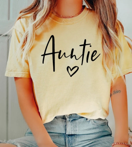 Short Sleeve T-Shirt Auntie 966