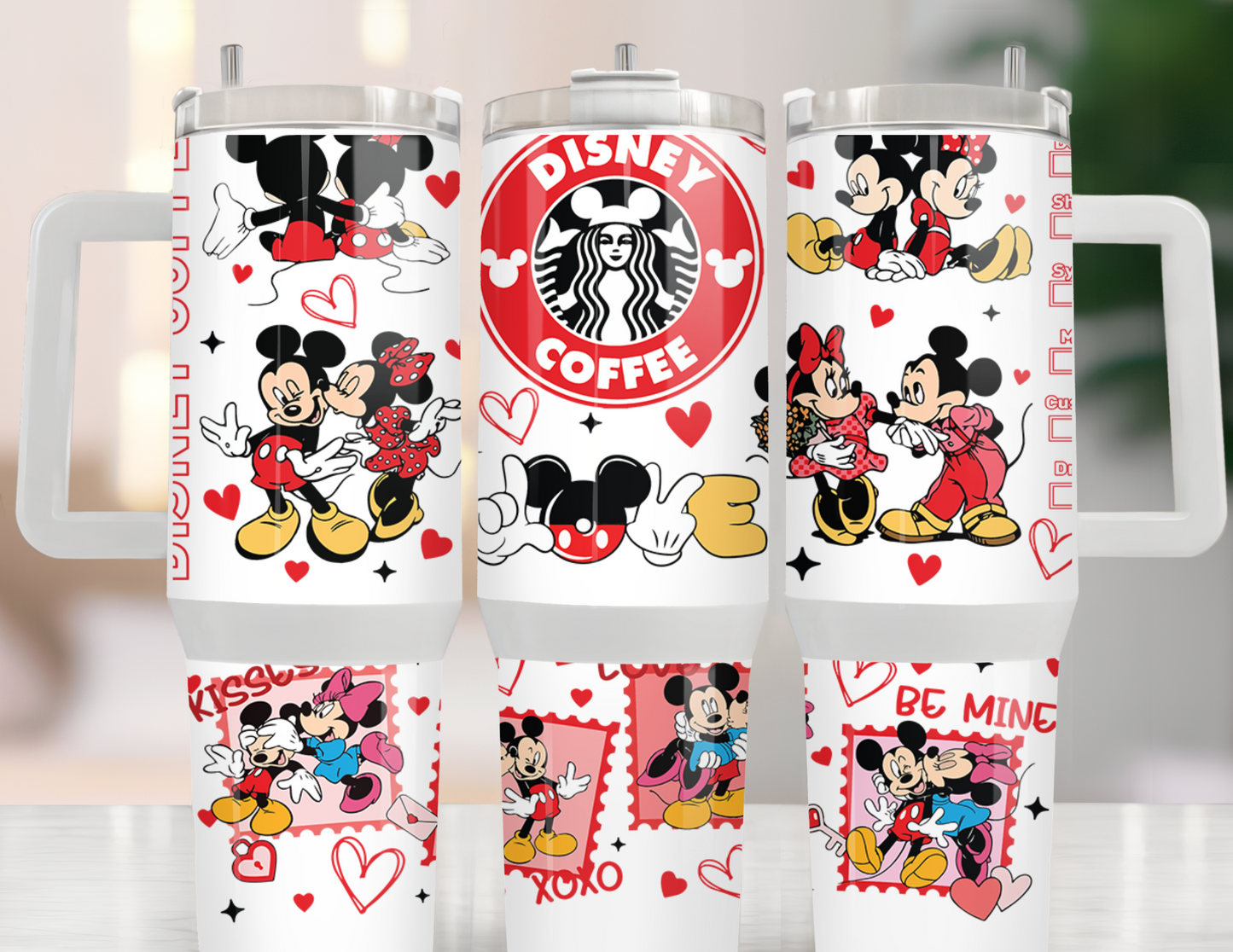 UVDTF 40 oz Cup Wrap Mouse Friends 3001