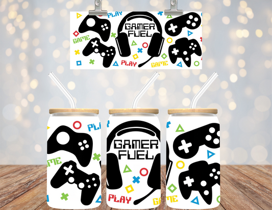 Uv Dtf Cup Wrap Gamer Fuel 103