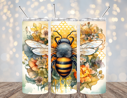 UVDTF 20 oz Cup Wrap Bumble bee 2134