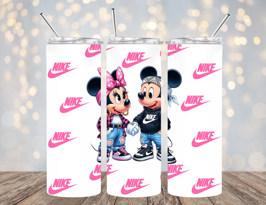 UVDTF 20 oz Cup Wrap Mouse Pink shoes 2138