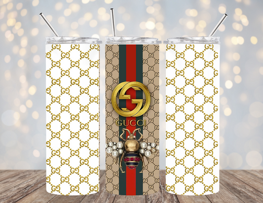 UVDTF 20 oz Cup Wrap Designer Bee 2136