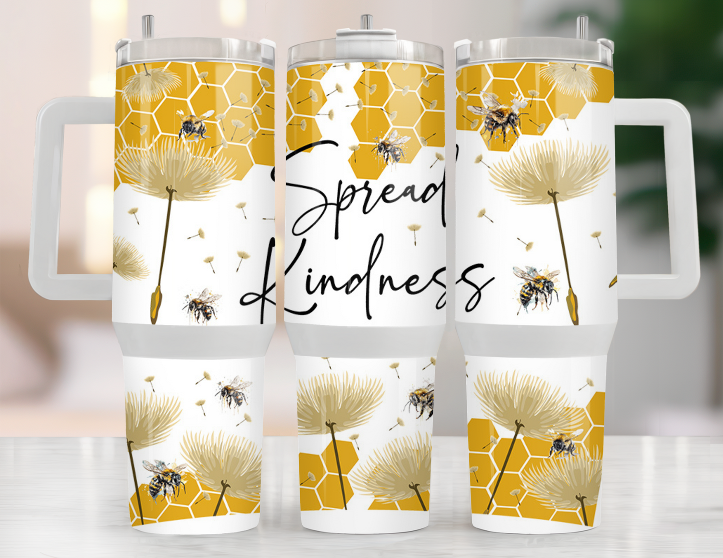 UVDTF 40 oz Cup Wrap Spread Kindness 3016