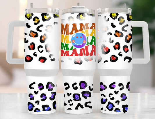 UVDTF 40 oz Cup Wrap Mama 3026