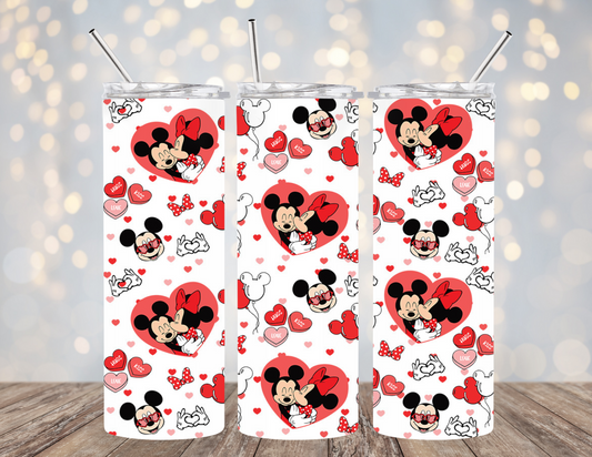 UVDTF 20 oz Cup Wrap Mouse love 2128