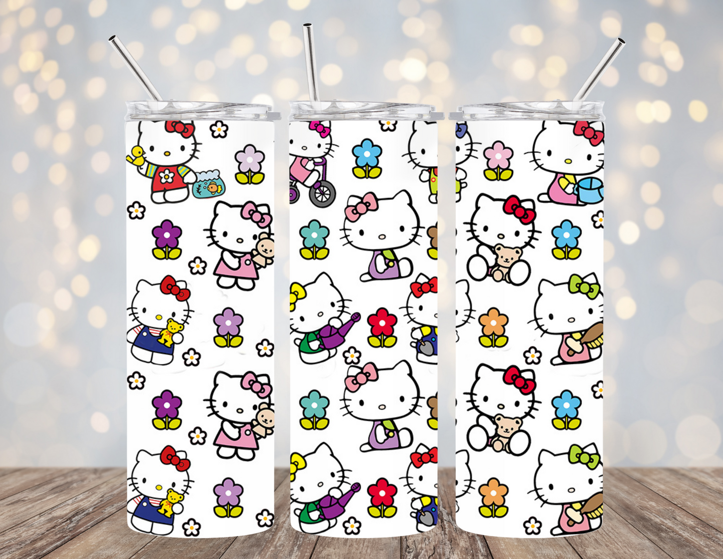 UVDTF 20 oz Cup Wrap Cute kitty 2119