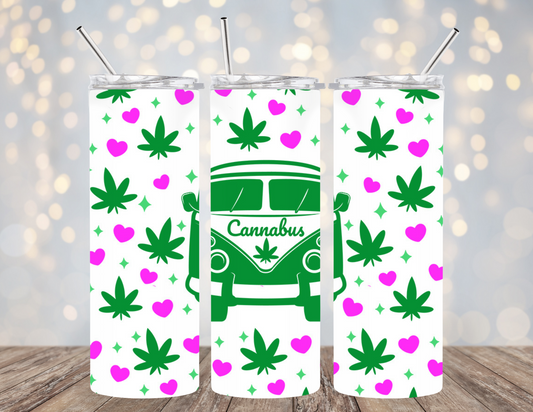 UVDTF 20 oz Cup Wrap Cannabus 2001