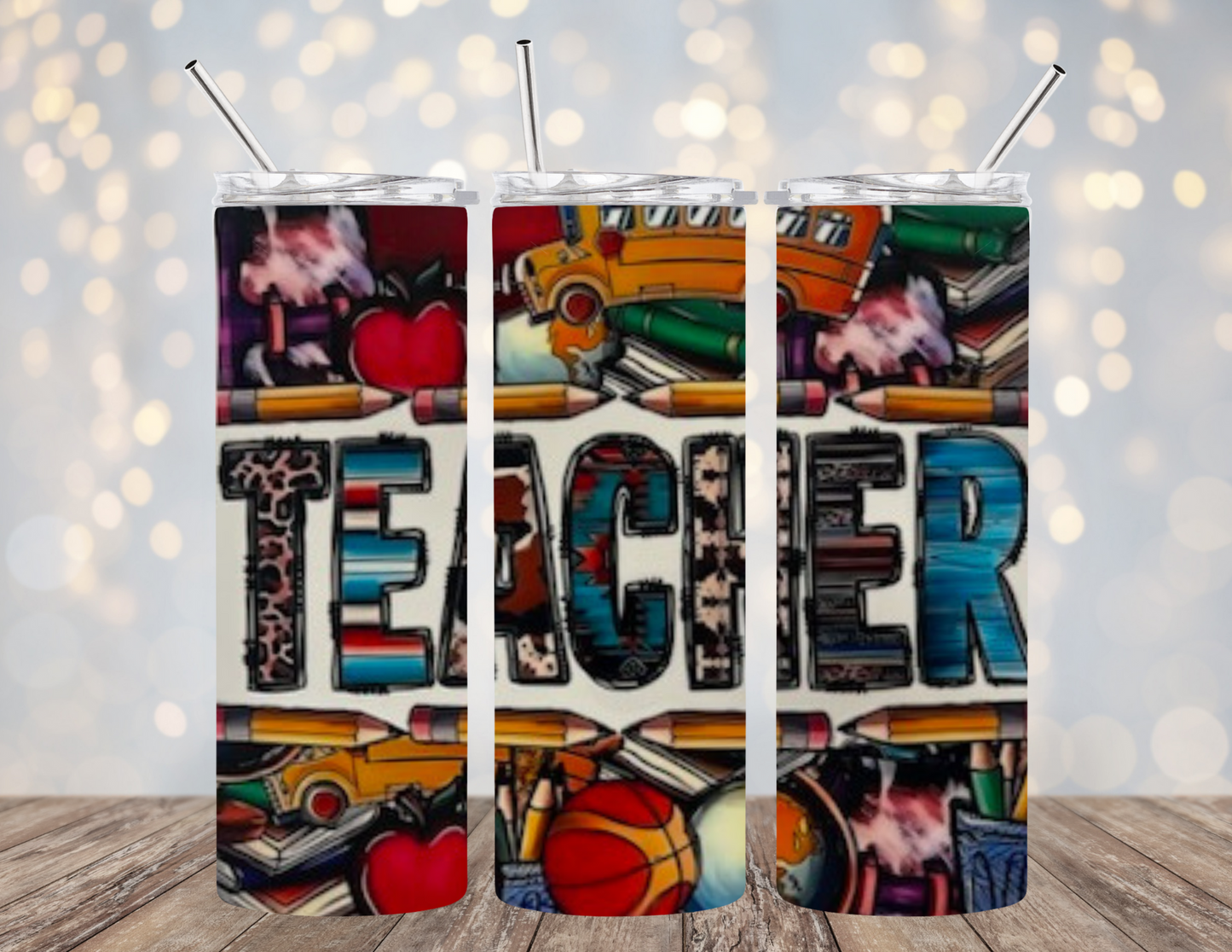 UVDTF 20 oz Cup Wrap Teacher 2110