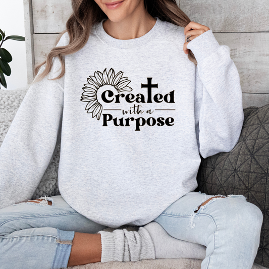 Crewneck Created with a Purpose