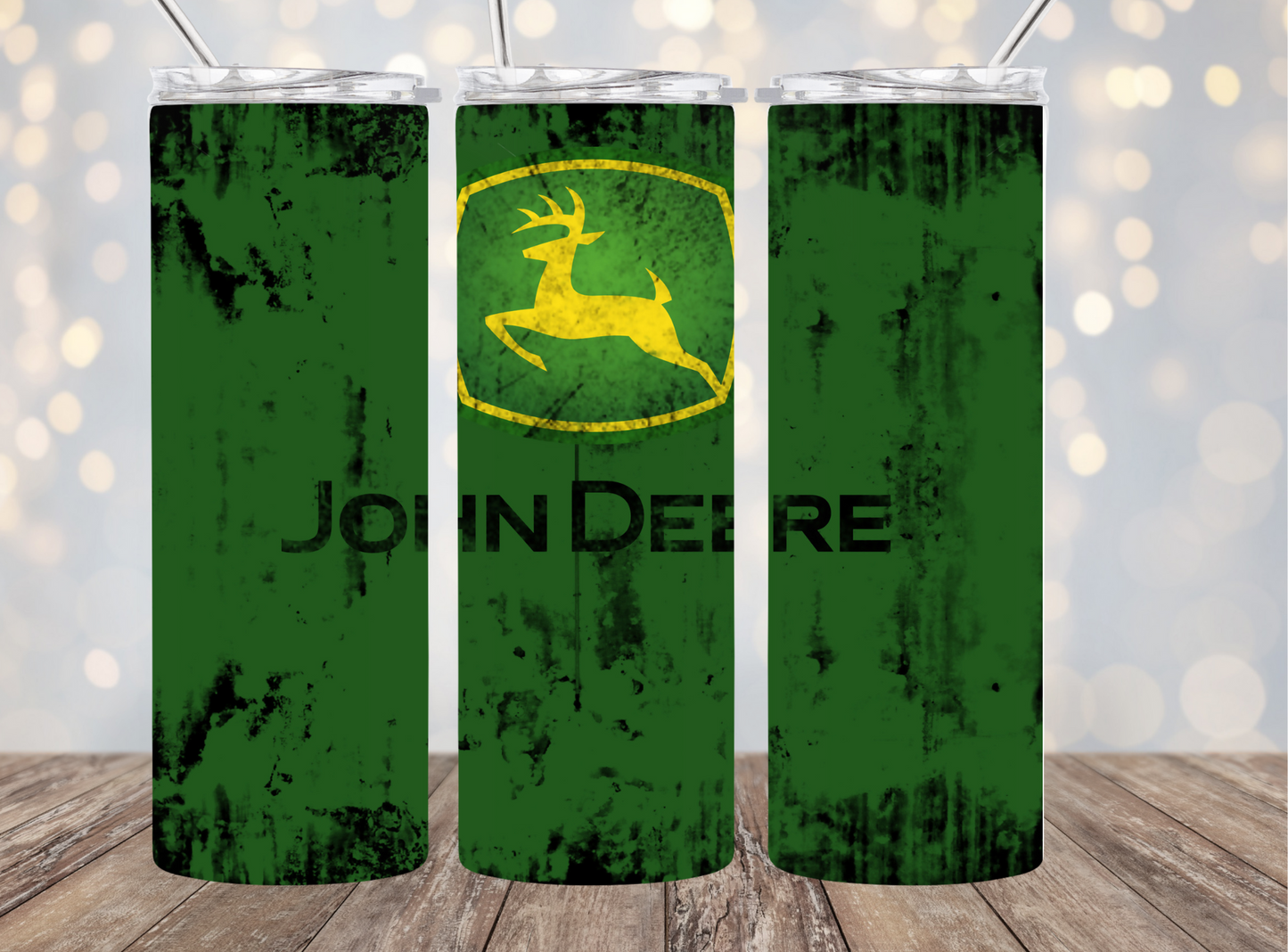 20 Oz Tumbler Green Tractor