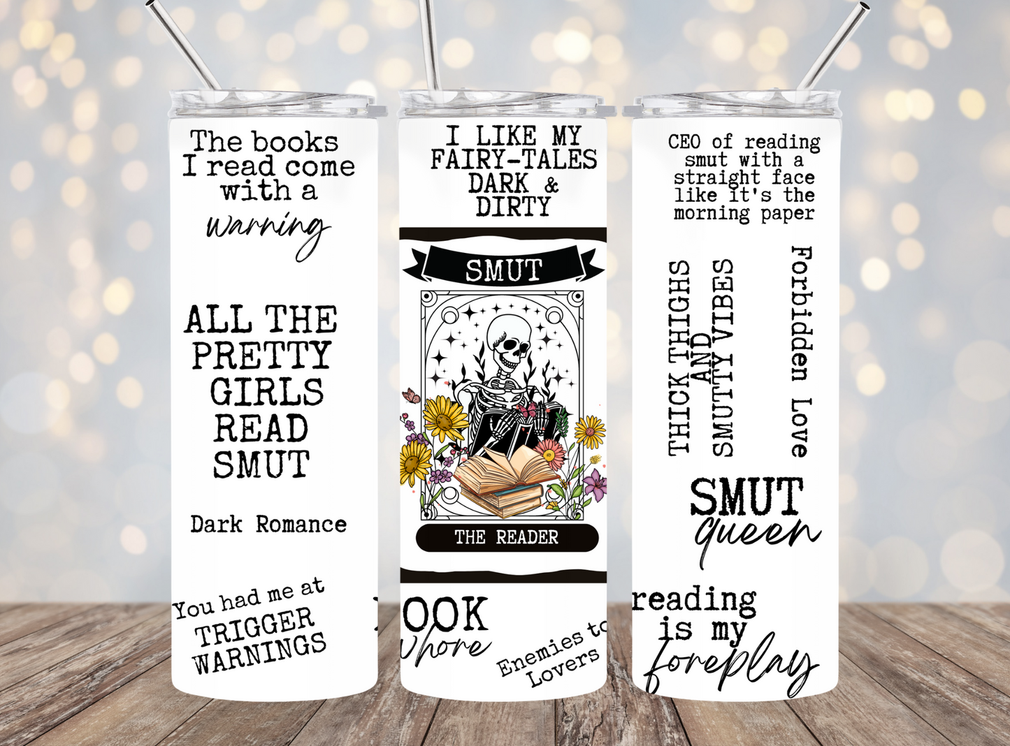 20 Oz Tumbler Smut The Reader Tarot