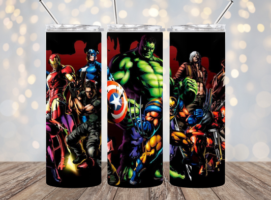 20 Oz Tumbler Super Hero #1