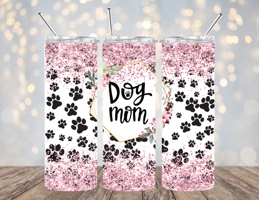 20 Oz Tumbler Dog Mom