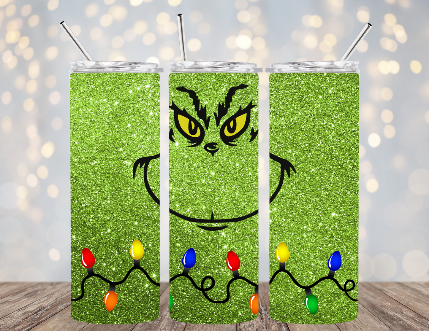 20 Oz Tumbler Grinch Christmas