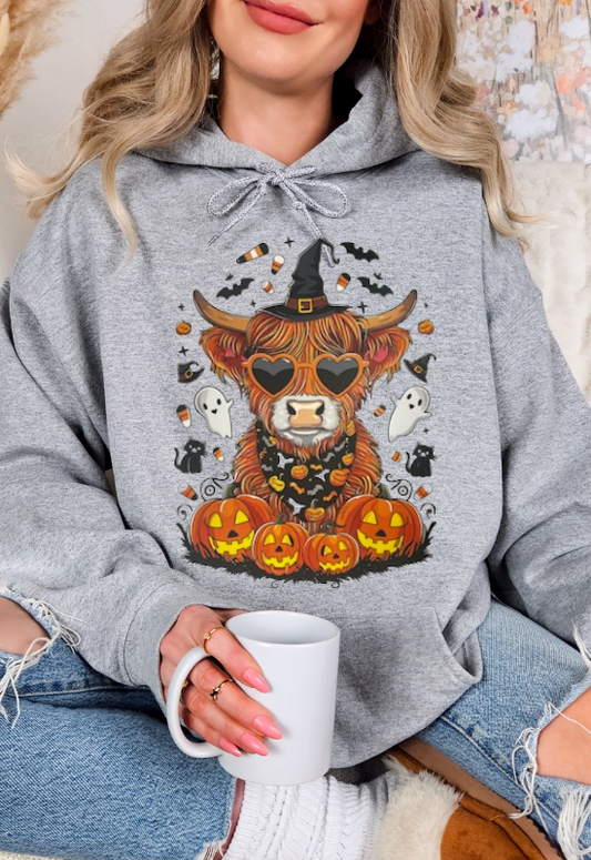 Hoodie Halloween Cow