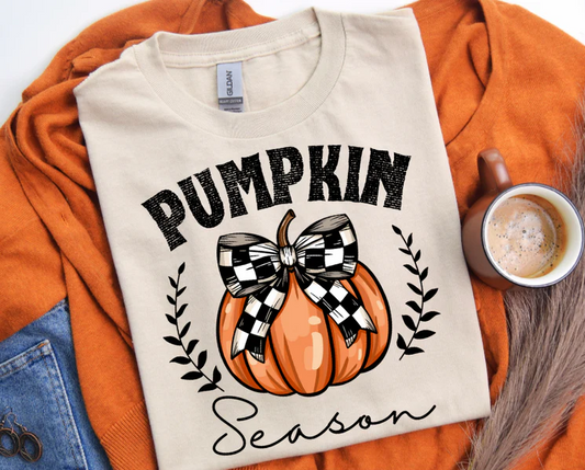 Short Sleeve T-Shirt Pumpkin Season