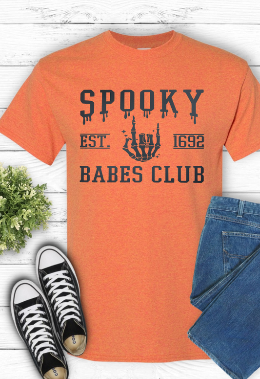 Short Sleeve T-Shirt Spooky Babes Club